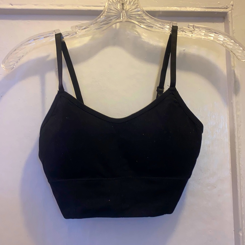 NEVER WORN Black Sports Bra